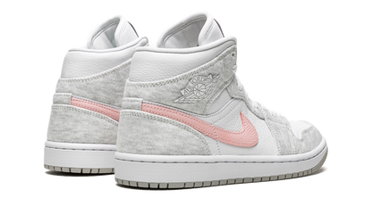 AIR JORDAN 1 MID SE WMNS Heather Grey / Pink DN4045 001