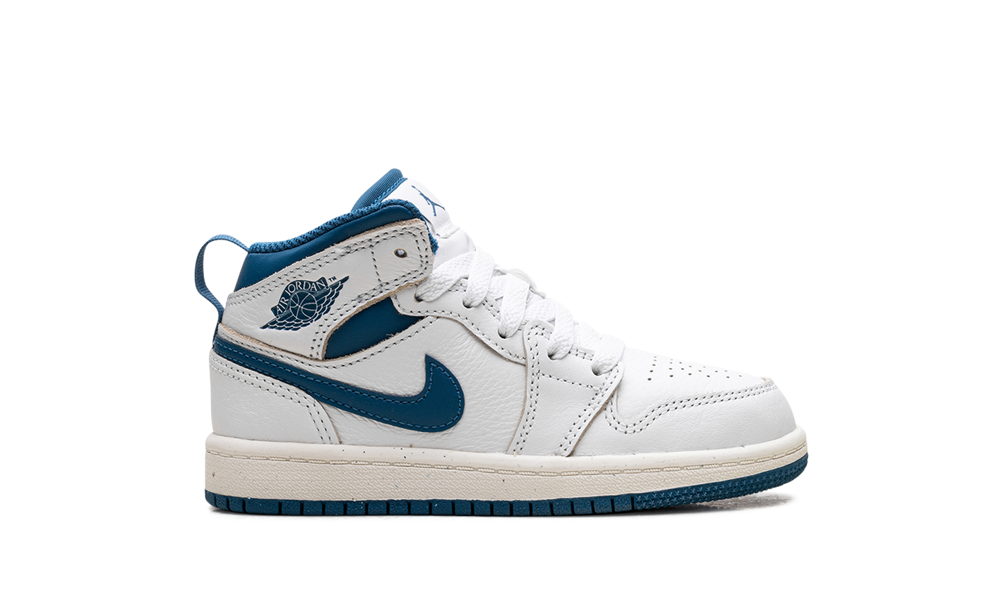 Air Jordan 1 Mid SE PS INDUSTRIAL BLUE FN7493 141