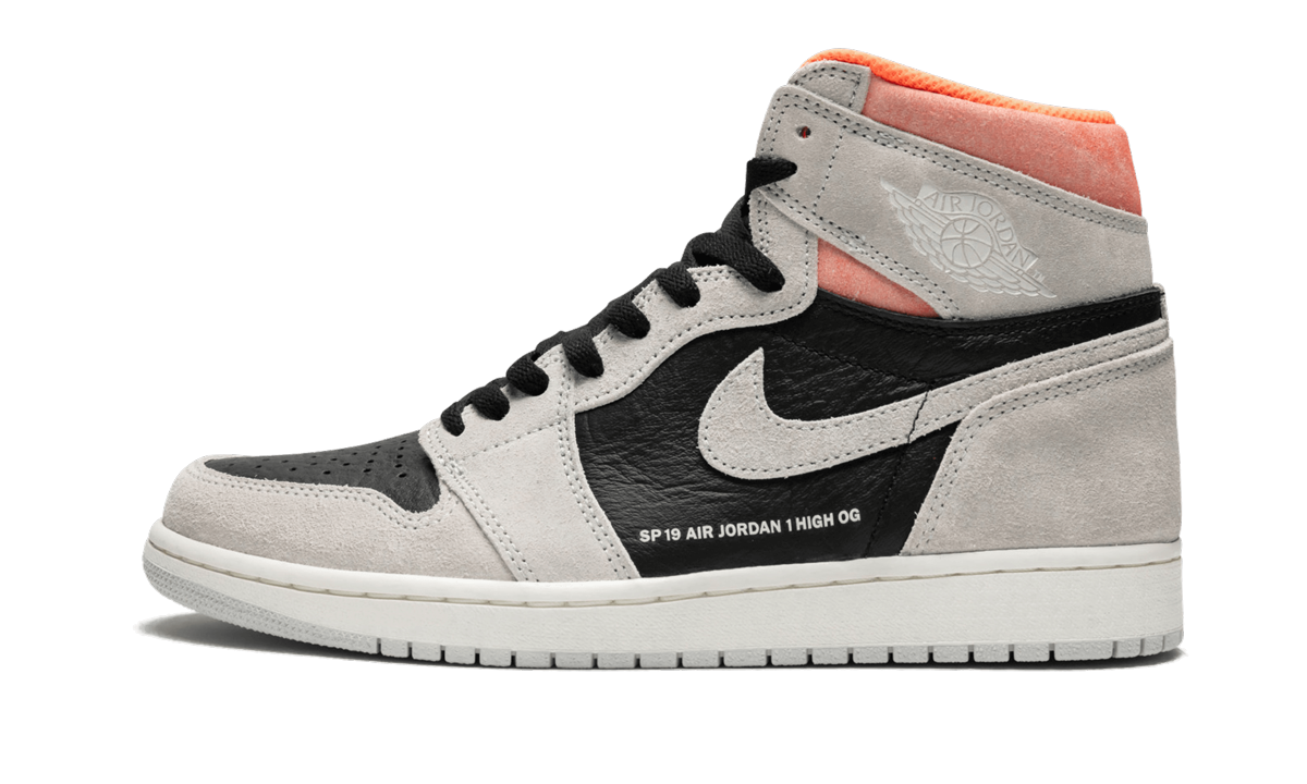 Air Jordan 1 Retro High OG Neutral Grey/Hyper Crimson 555088 018