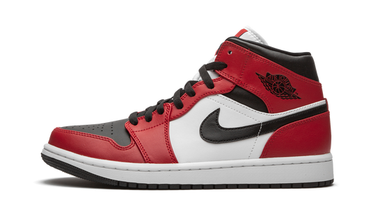 Air Jordan 1 Mid Chicago Black Toe 554724 069