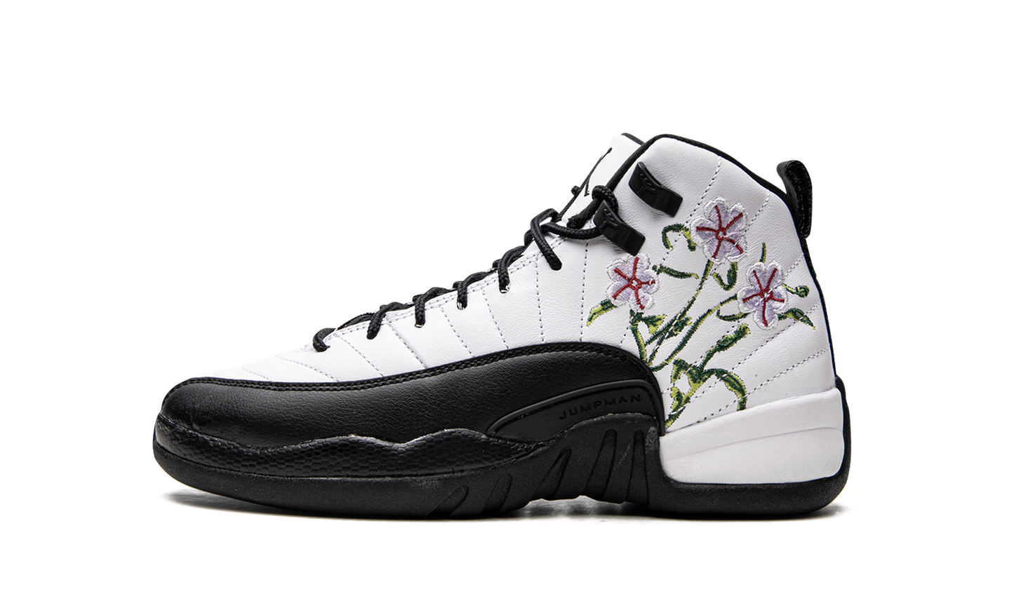 Air Jordan 12 GS Floral DR6956 100