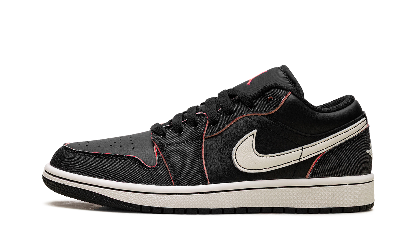 Air Jordan 1 Low SE Black/Black/Racer Pink/Pale Ivory IR0842 010