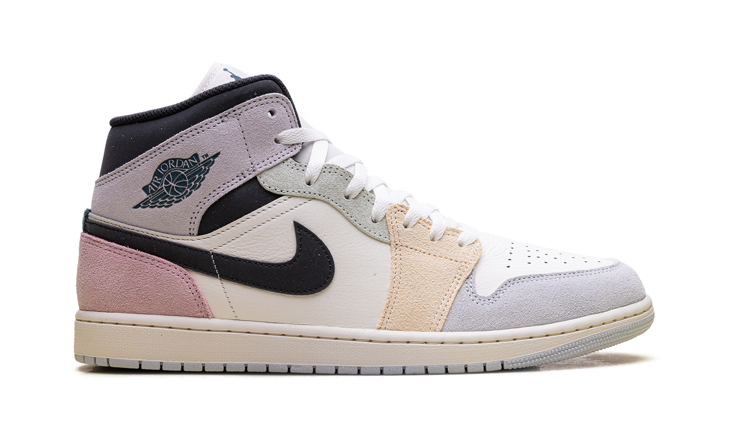 Air Jordan 1 Mid Sail / Anthracite-Jade Aura-Iced Jade IB7110 100