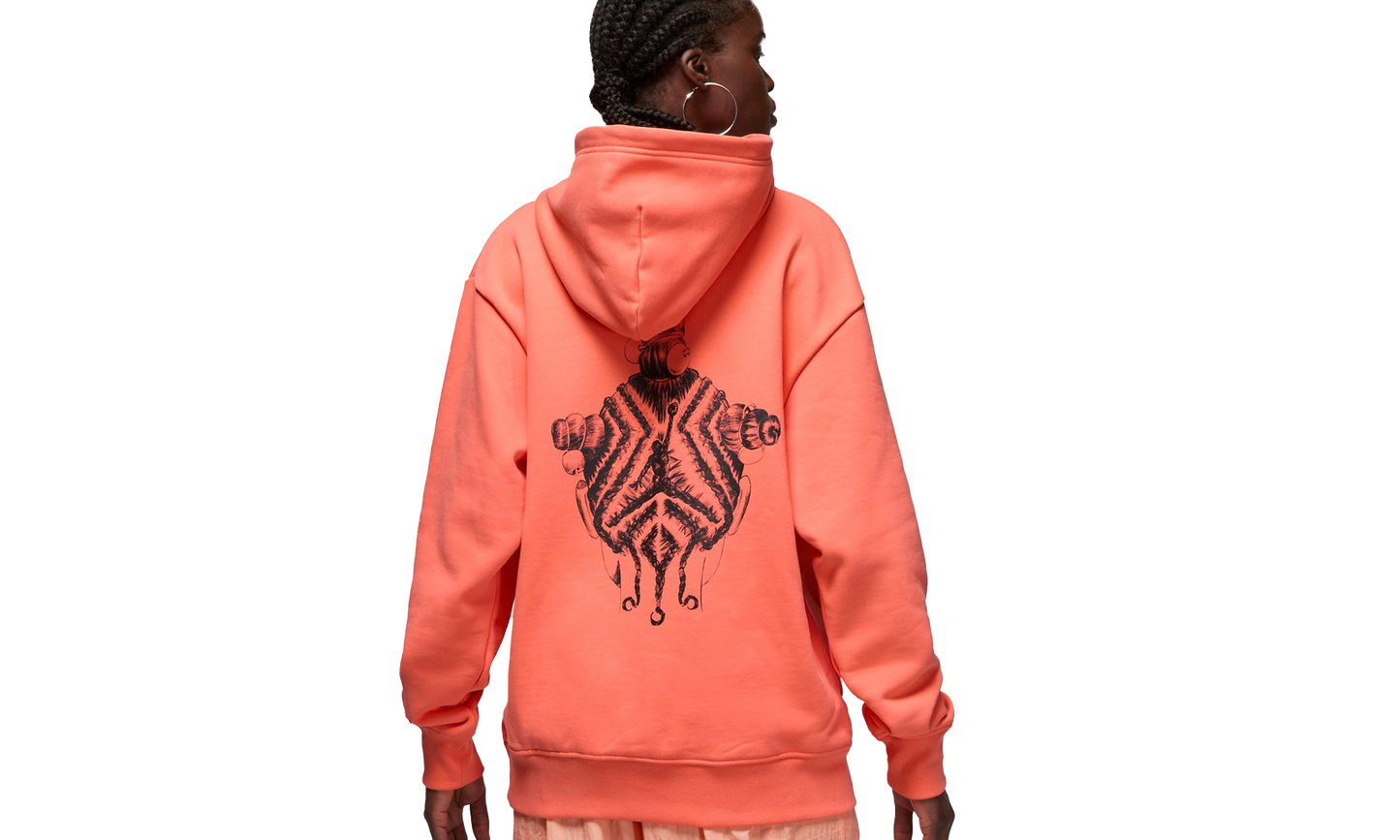 Jordan x Bephies Beauty Supply Pullover Orange dr1895 680