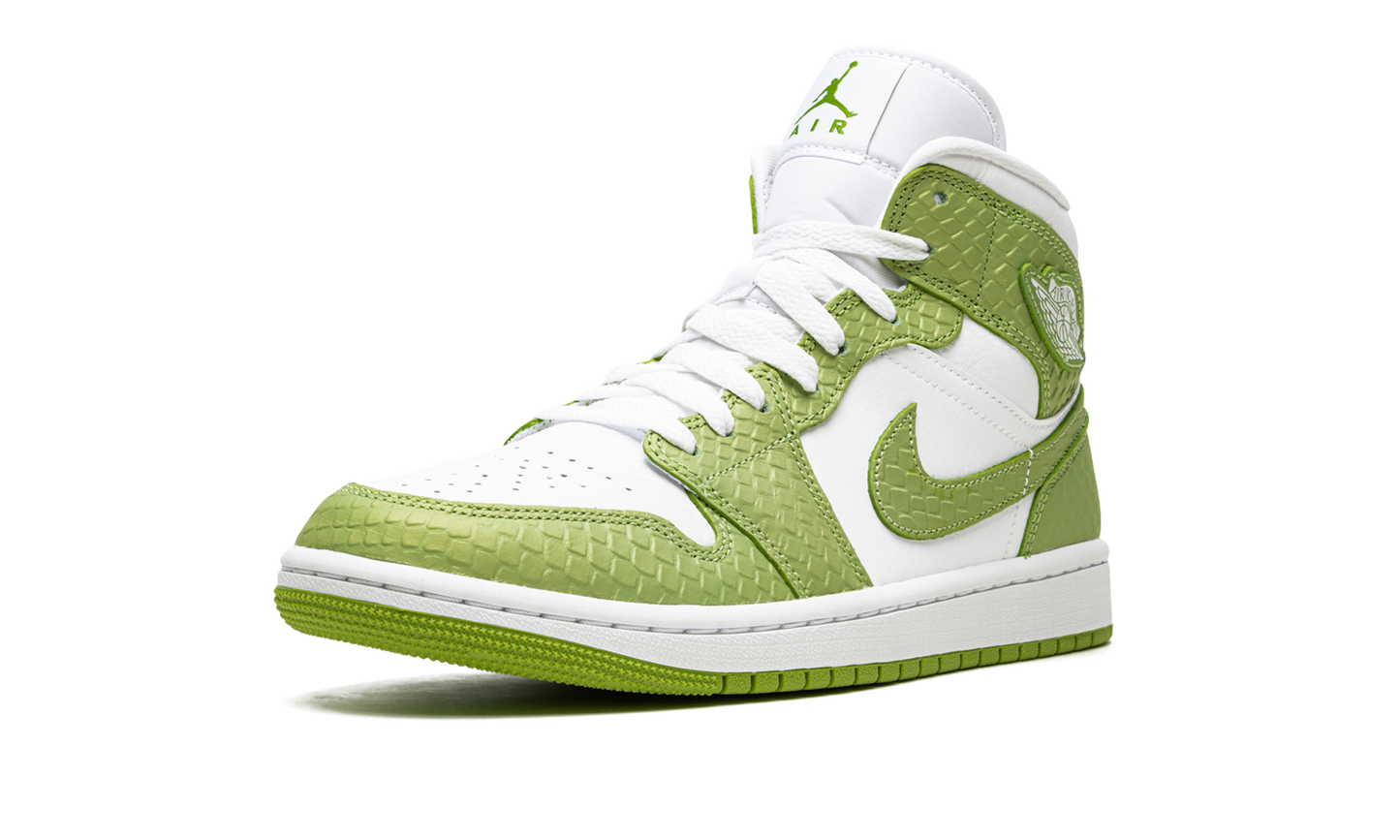 AIR JORDAN 1 MID SE WMNS Green Python DV2959 113