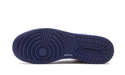 Air Jordan 1 Mid GS White Deep Royal Blue 554725 131