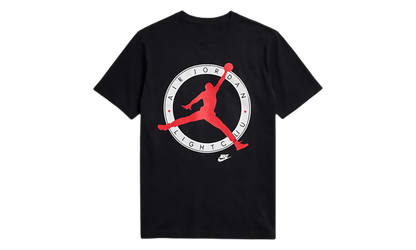 Jordan Flight Club T-Shirt Black / University Red IM1352 010