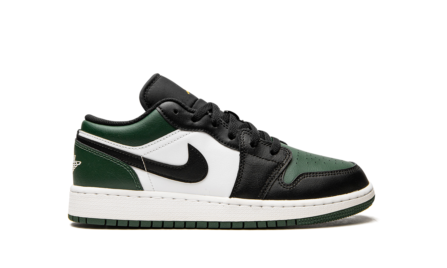 Air Jordan 1 Low GS Green Toe 553560 371