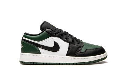 Air Jordan 1 Low GS Green Toe 553560 371