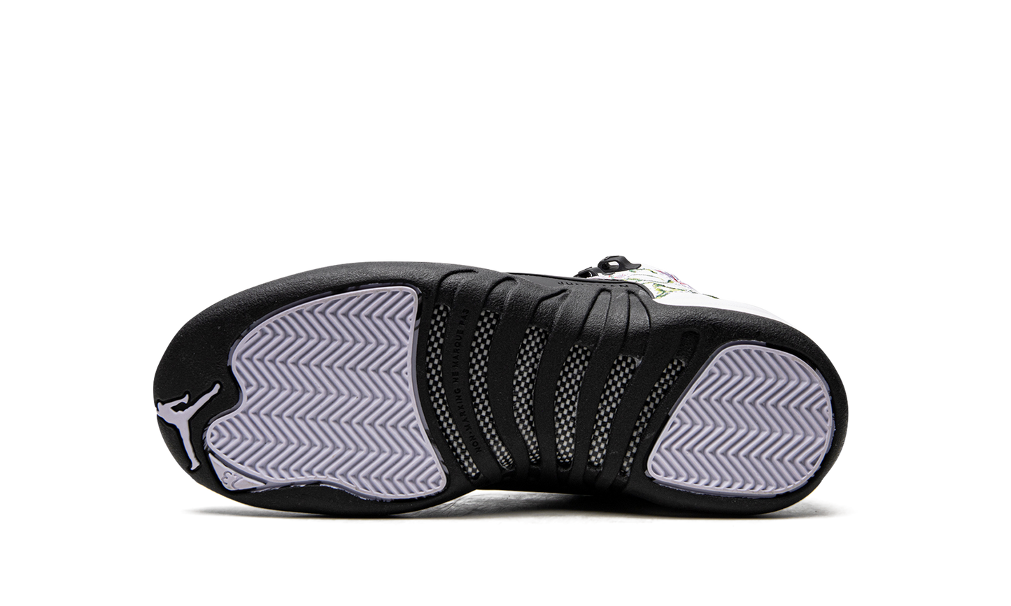 Air Jordan 12 GS Floral DR6956 100