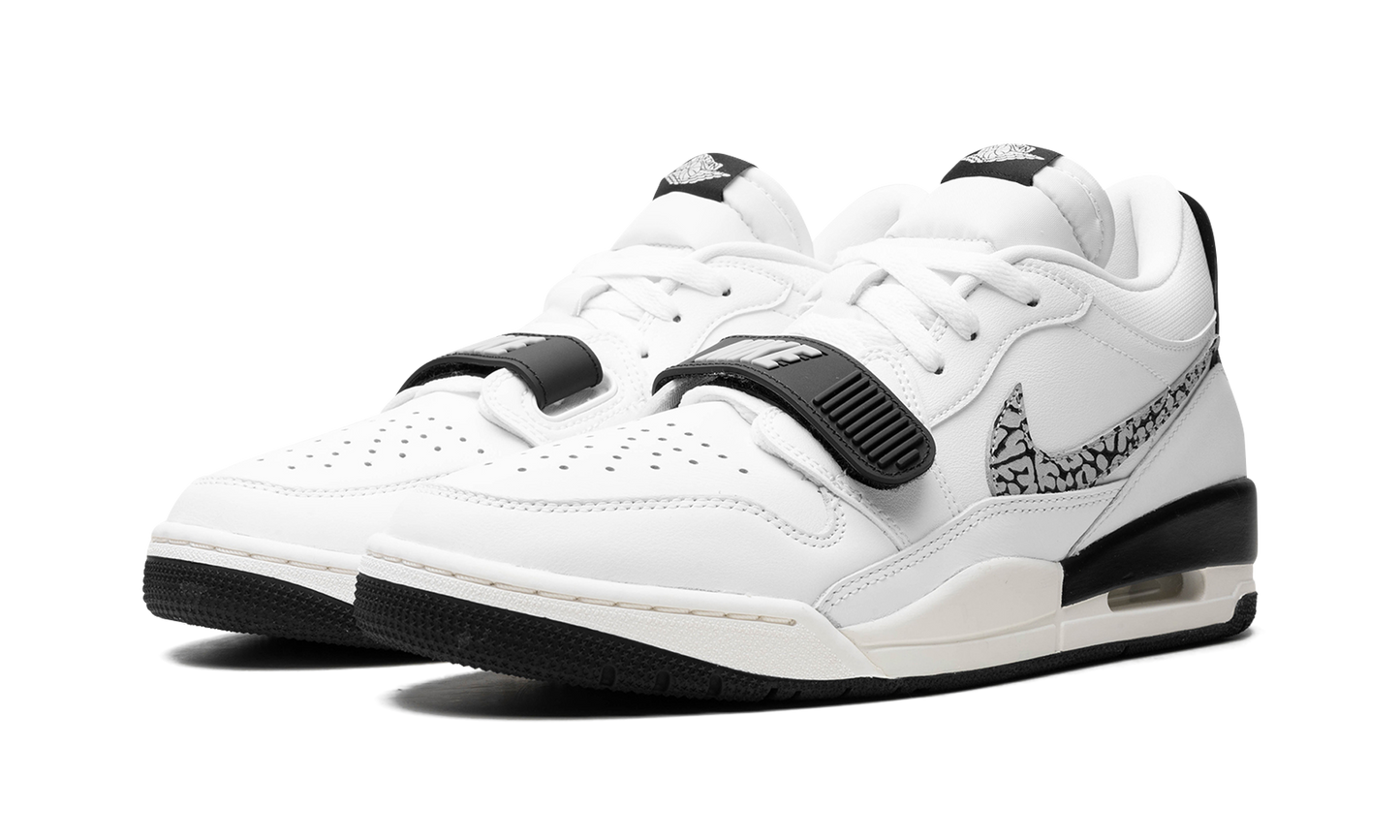 Air Jordan Legacy 312 Low White Black Elephant Swoosh CD7069 110