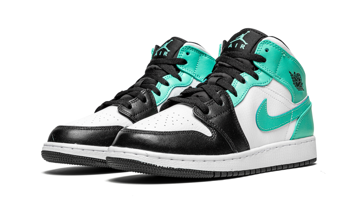 Air Jordan 1 Mid GS Igloo - Tropical Twist 554725 132