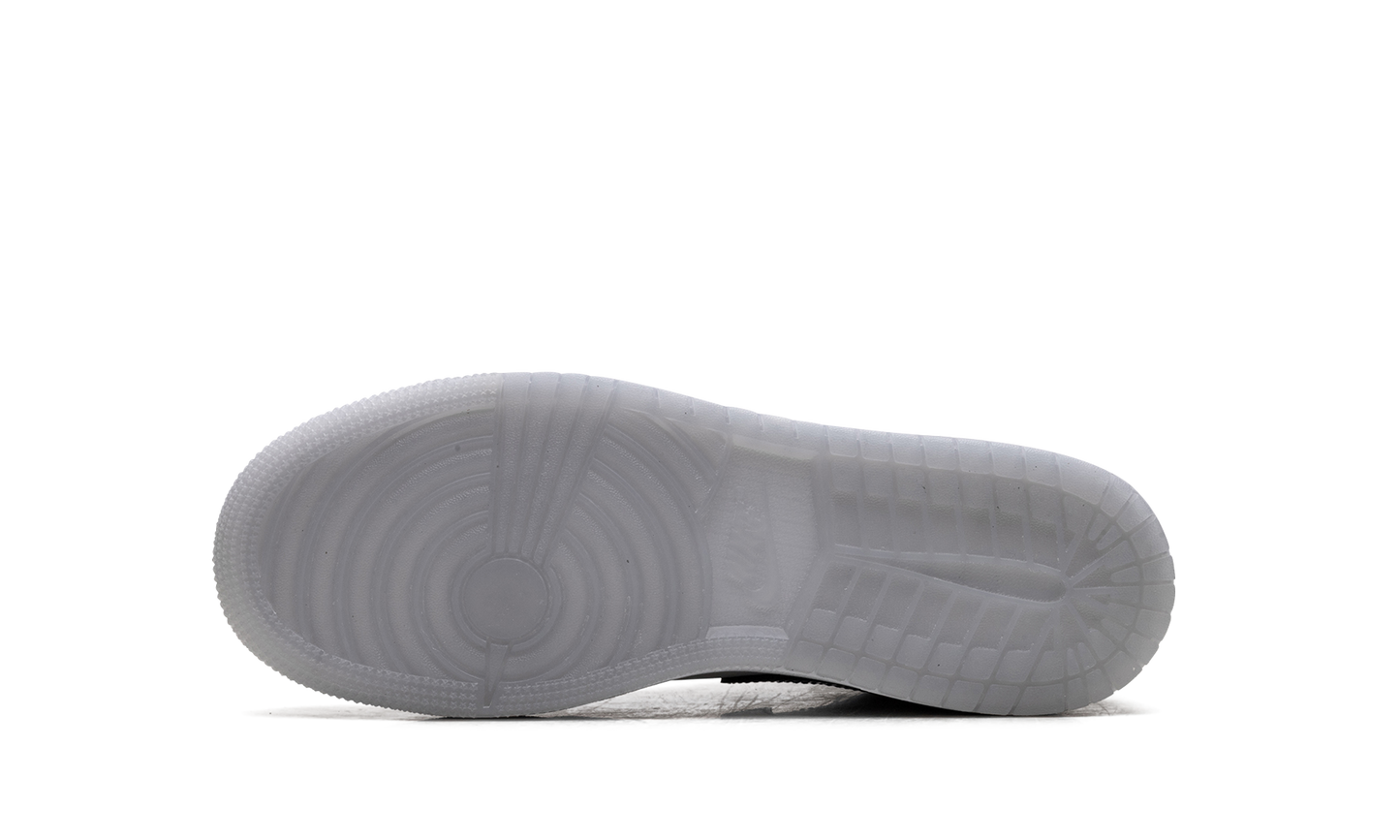 Jordan 1 Mid GS White Medium Cool Grey HF3193 100