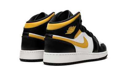 Air Jordan 1 Mid GS Pollen / Black / White 554725 177