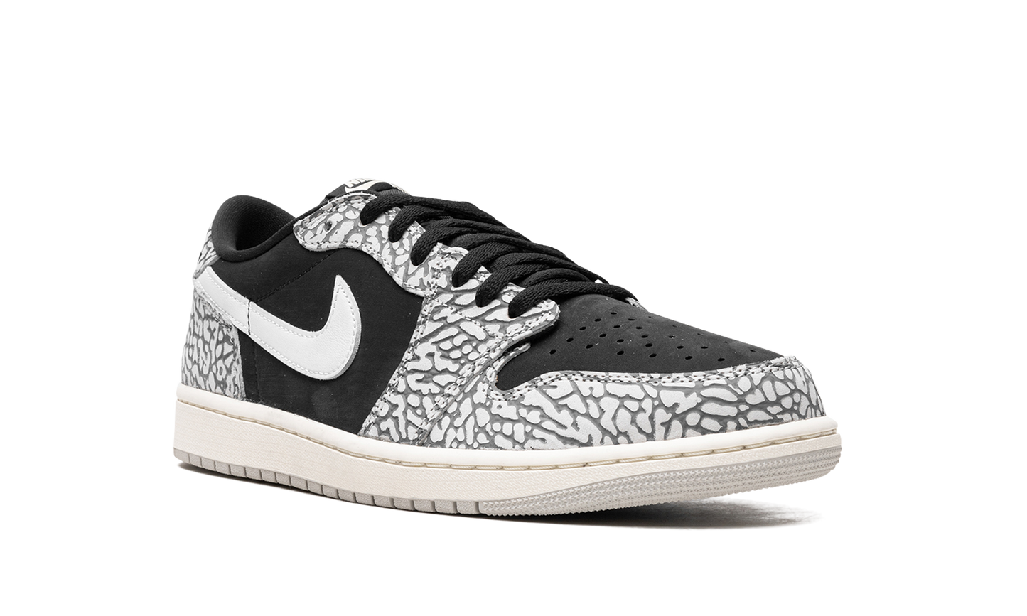 Air Jordan 1 Low Black Elephant CZ0790 001