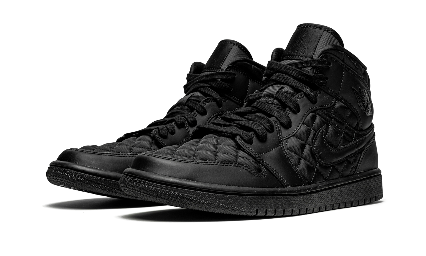 AIR JORDAN 1 MID QUILTED WMNS Black DB6078 001