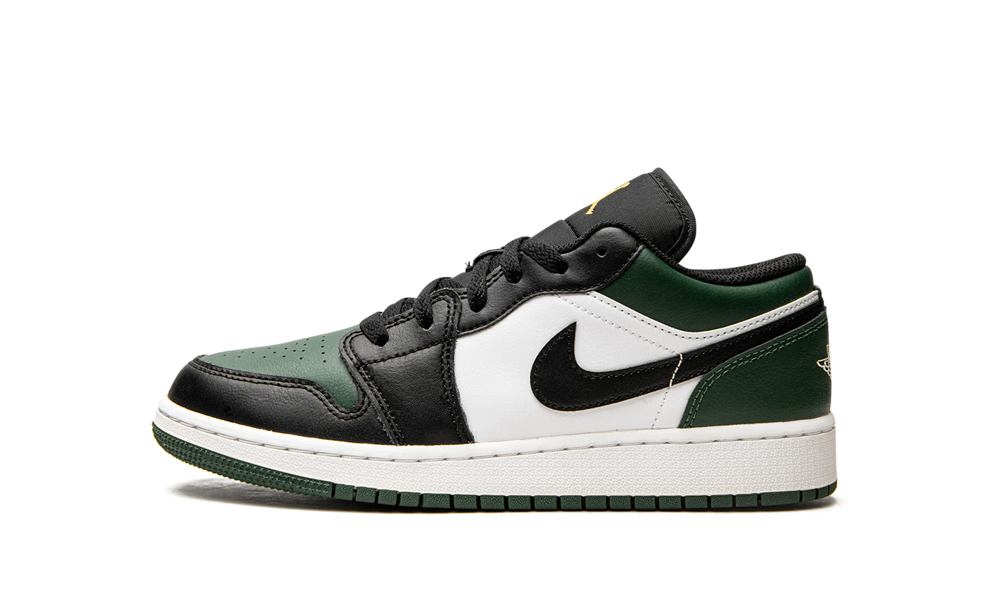 Air Jordan 1 Low GS Green Toe 553560 371