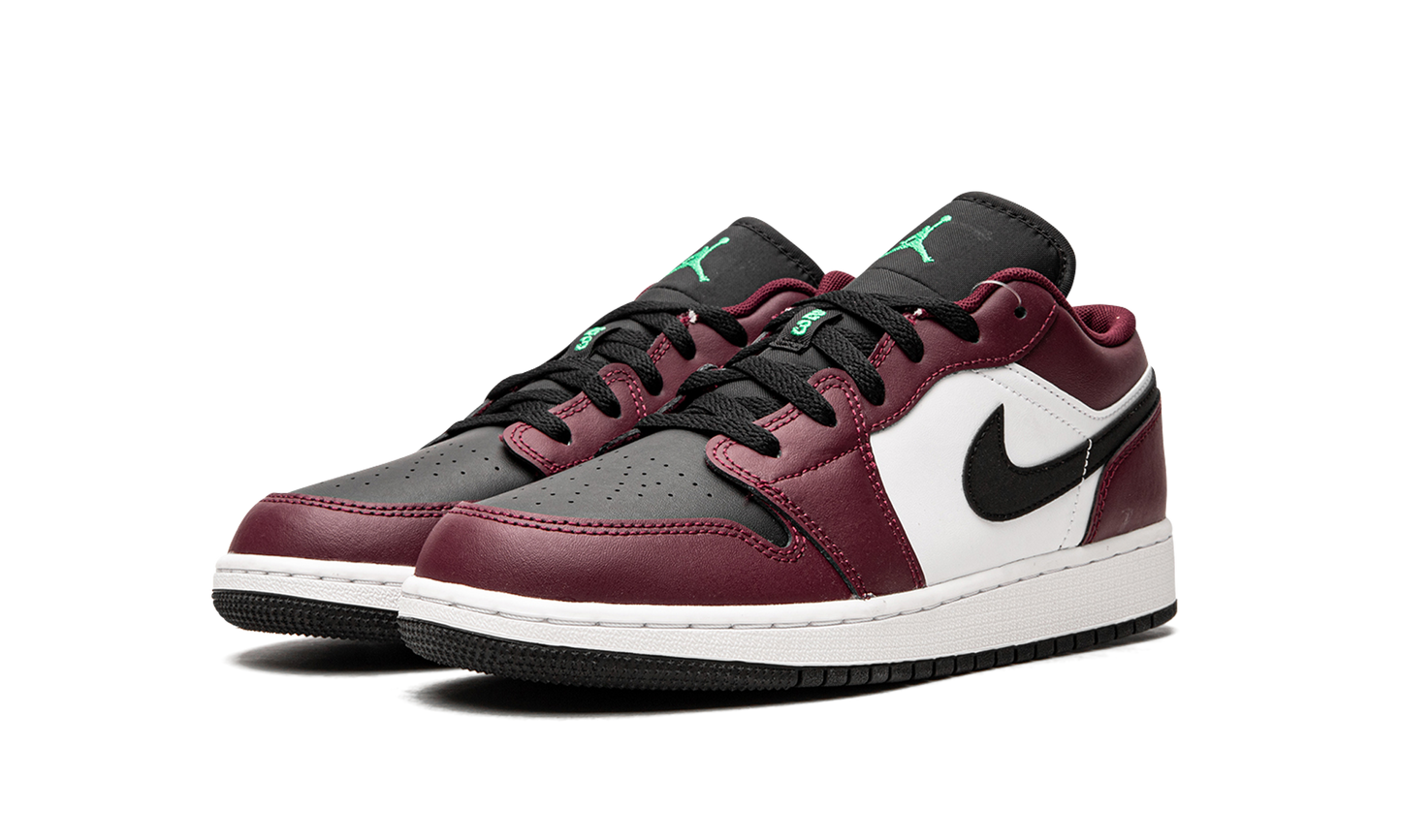 Jordan 1 Low SE GS Dark Beetroot Roma Green DM0589 635