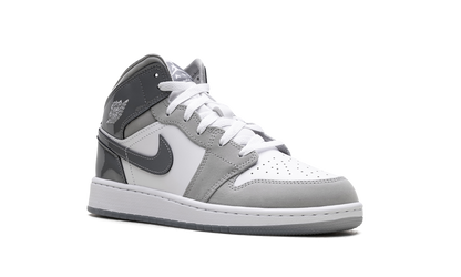 Jordan 1 Mid GS White Medium Cool Grey HF3193 100