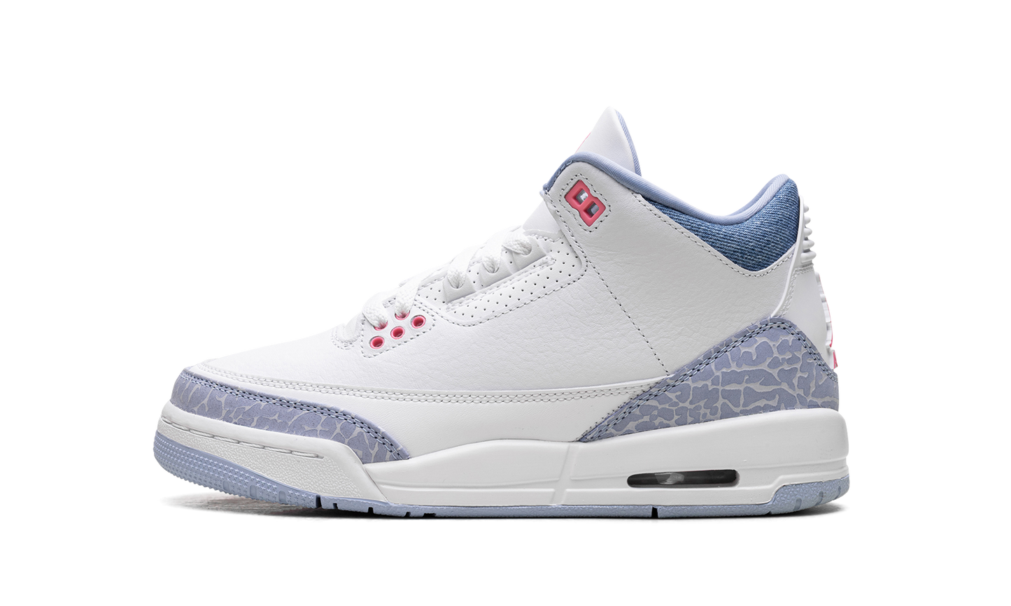 Air Jordan 3 GS Cobalt Bliss HQ0784 101