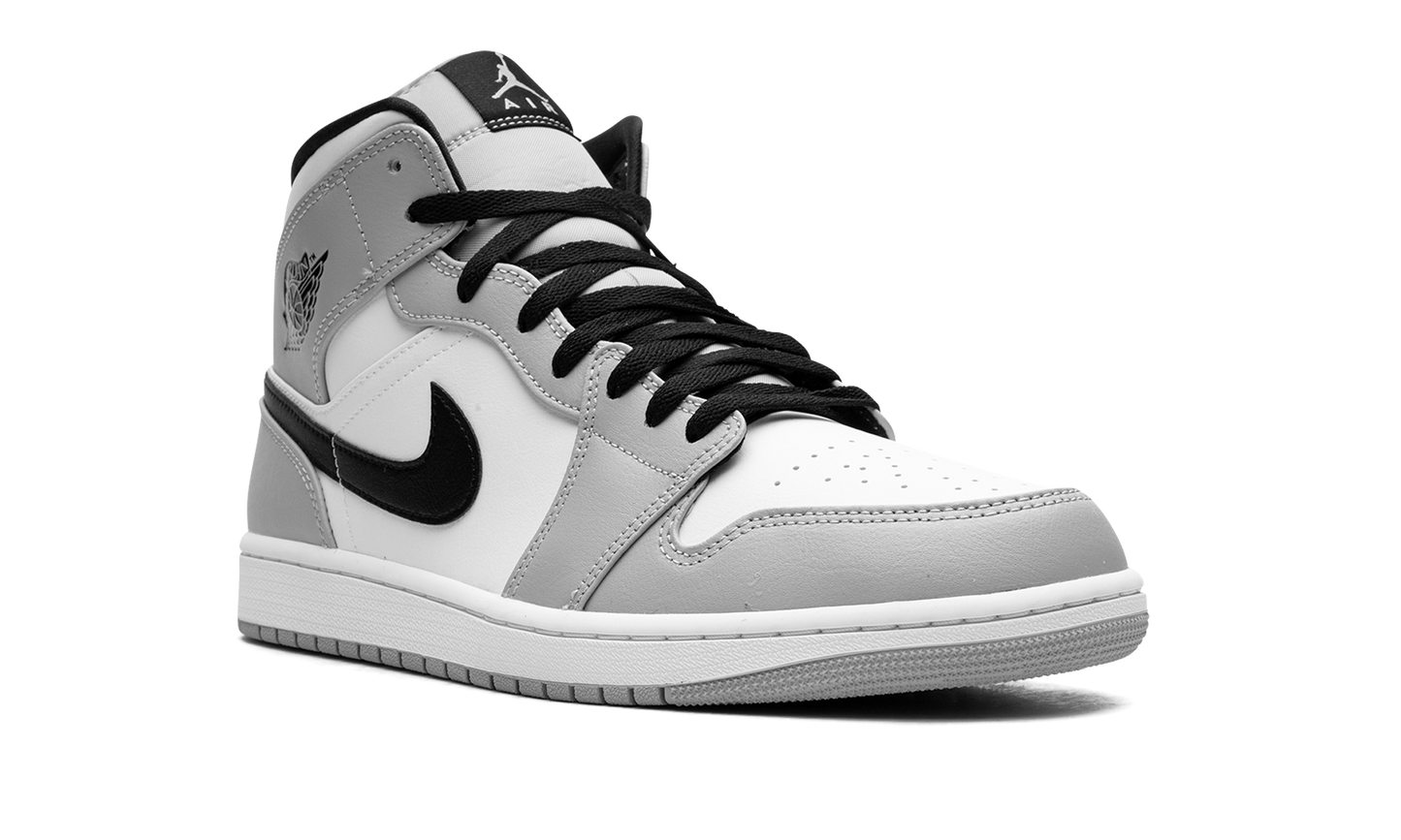 Air Jordan 1 Mid Light Smoke Grey 554724 092