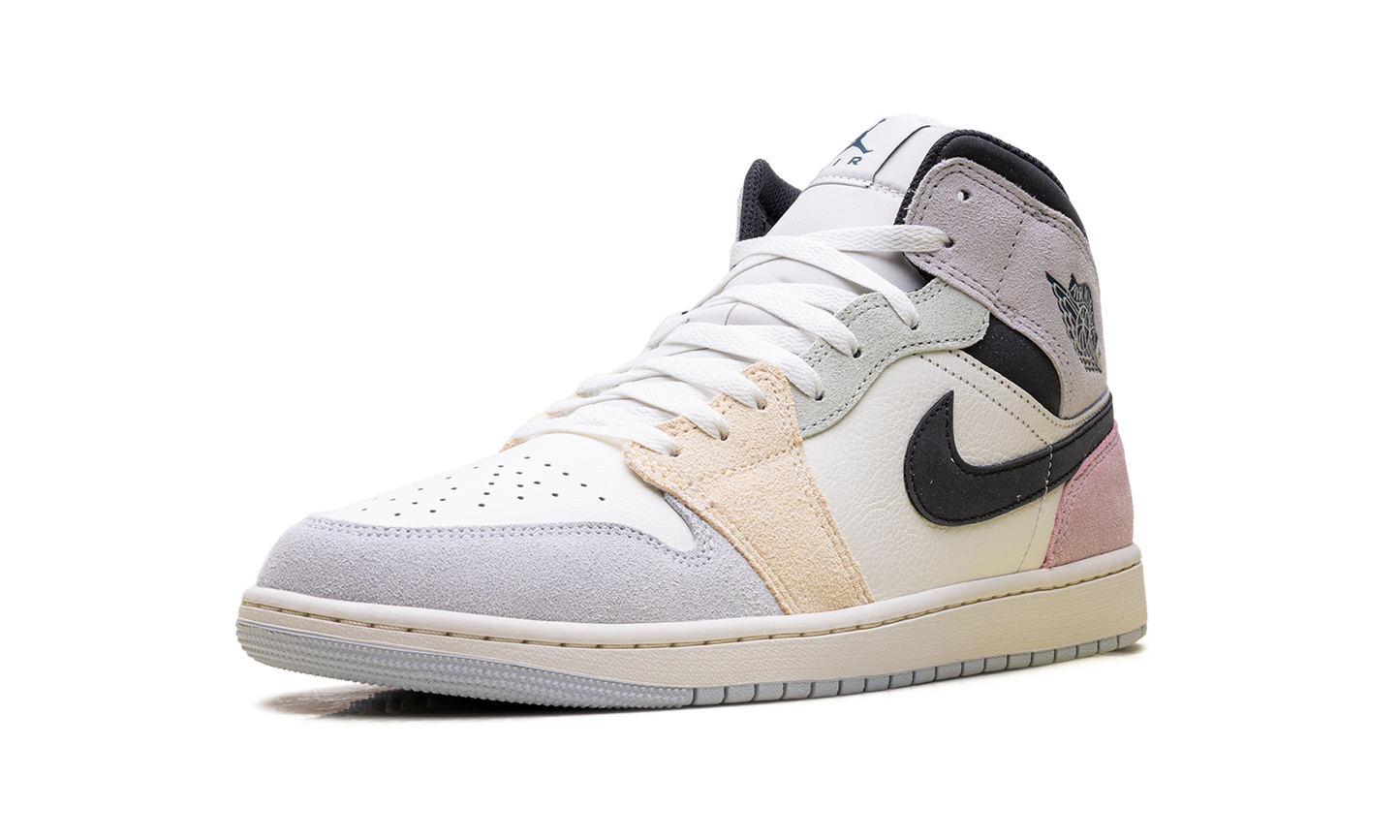 Air Jordan 1 Mid Sail / Anthracite-Jade Aura-Iced Jade IB7110 100
