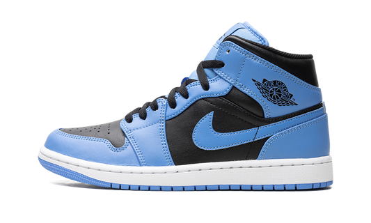 Air Jordan 1 Mid University Blue Black DQ8426 401