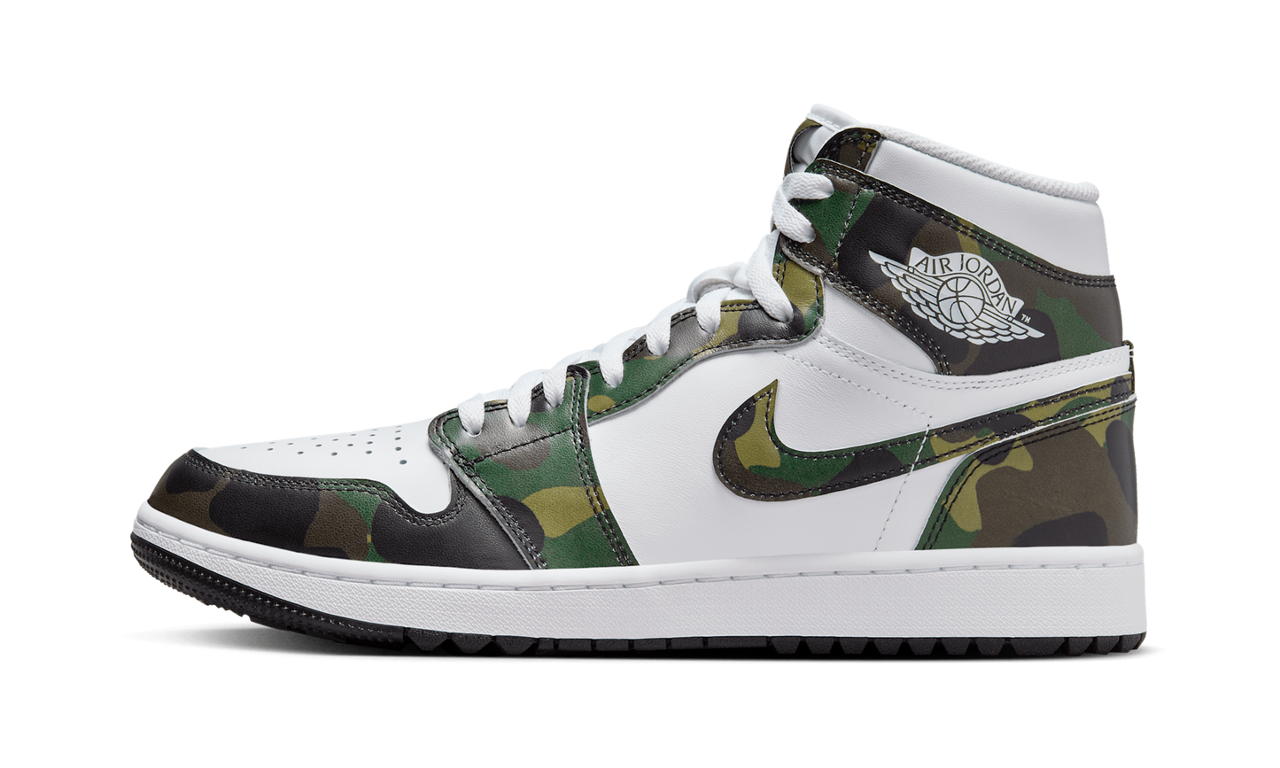 Jordan 1 High Golf Camo DQ0660 300