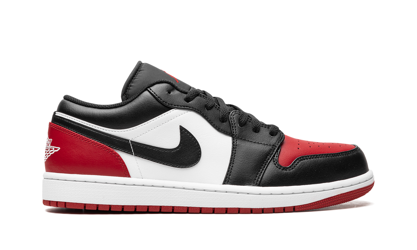 Air Jordan 1 Low Bred Toe 553558 161