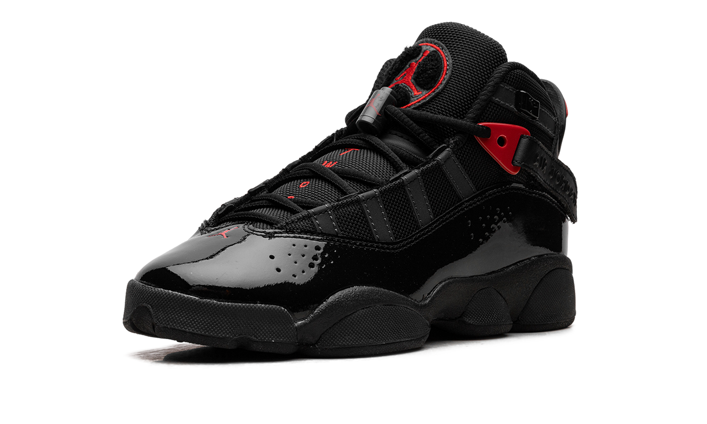 Jordan 6 Rings GS Black Varsity Red 323419 026