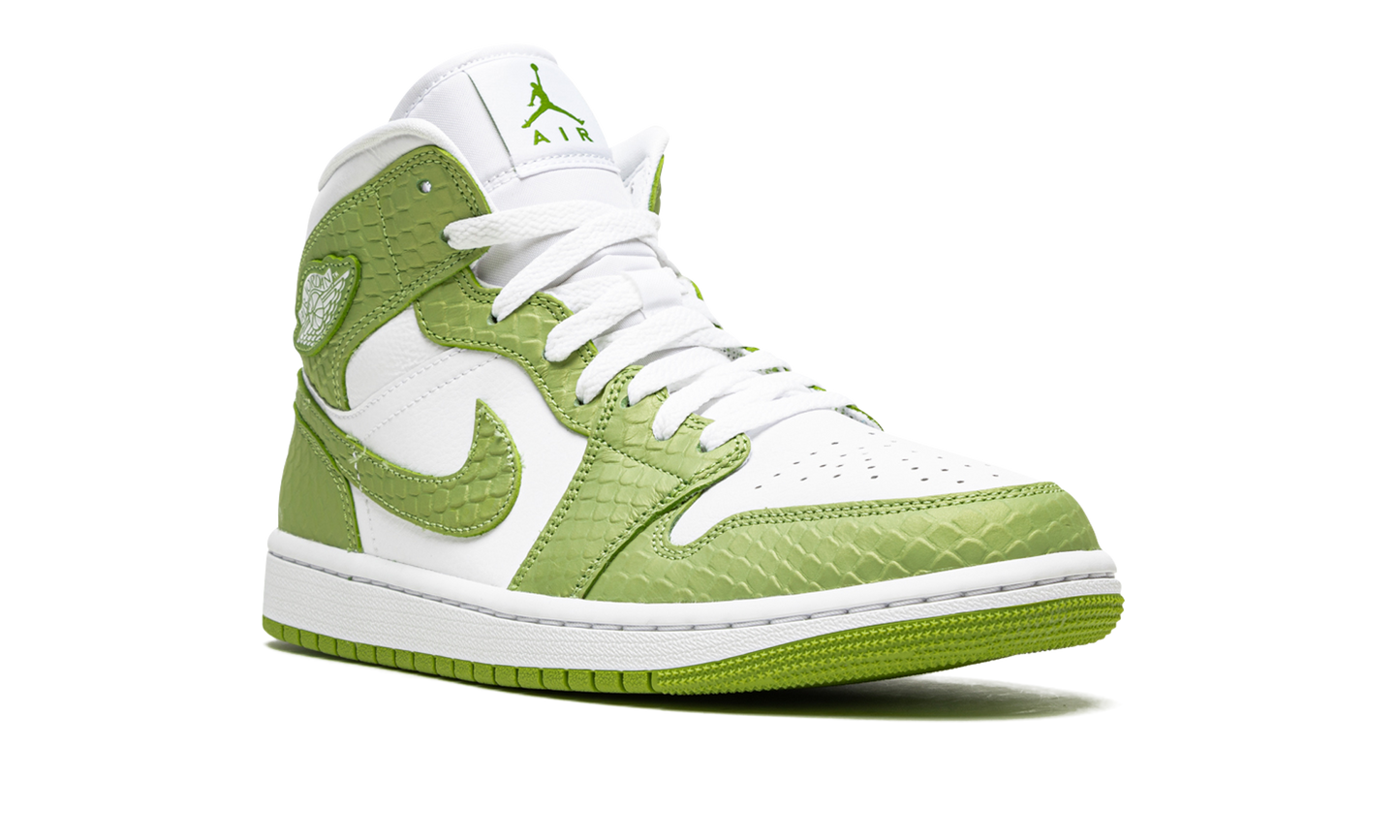 AIR JORDAN 1 MID SE WMNS Green Python DV2959 113