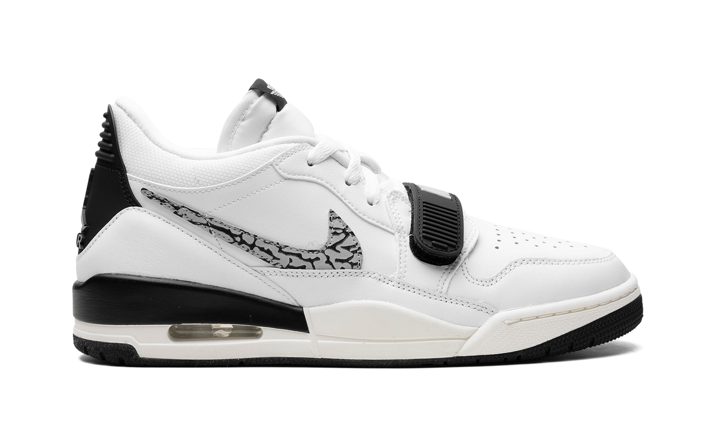 Air Jordan Legacy 312 Low White Black Elephant Swoosh CD7069 110